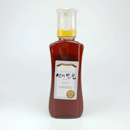 자연벌꿀 100% 야생화/아카시아 꿀(500g+500g) 선비벌꿀 명절선물세트